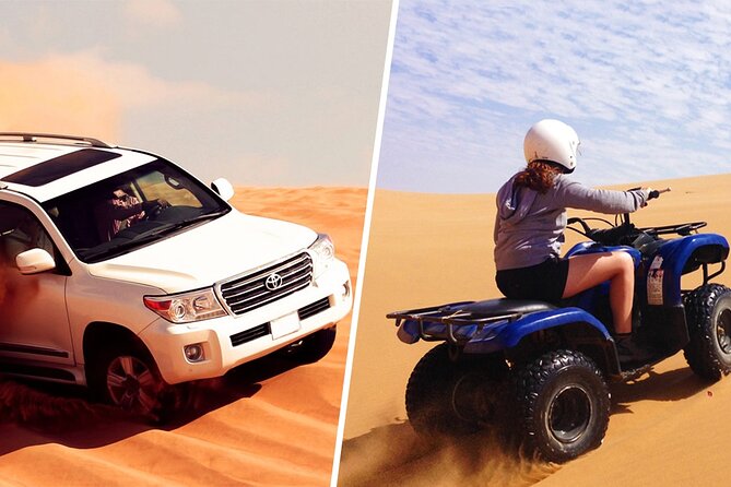 Dubai Red Dune Safari With Quad Bike, Sandboard & Camel Ride - Hotel Pickup and Drop-off