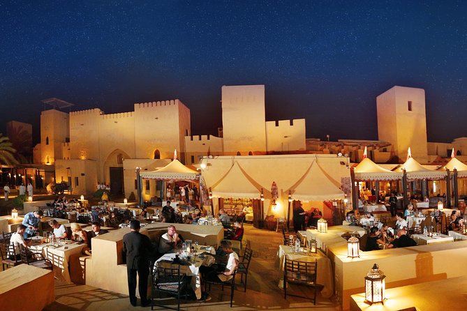 Dubai Sahara Desert Fortress Dinner With Horseriding & Live Shows - Feast of Emirati Delicacies