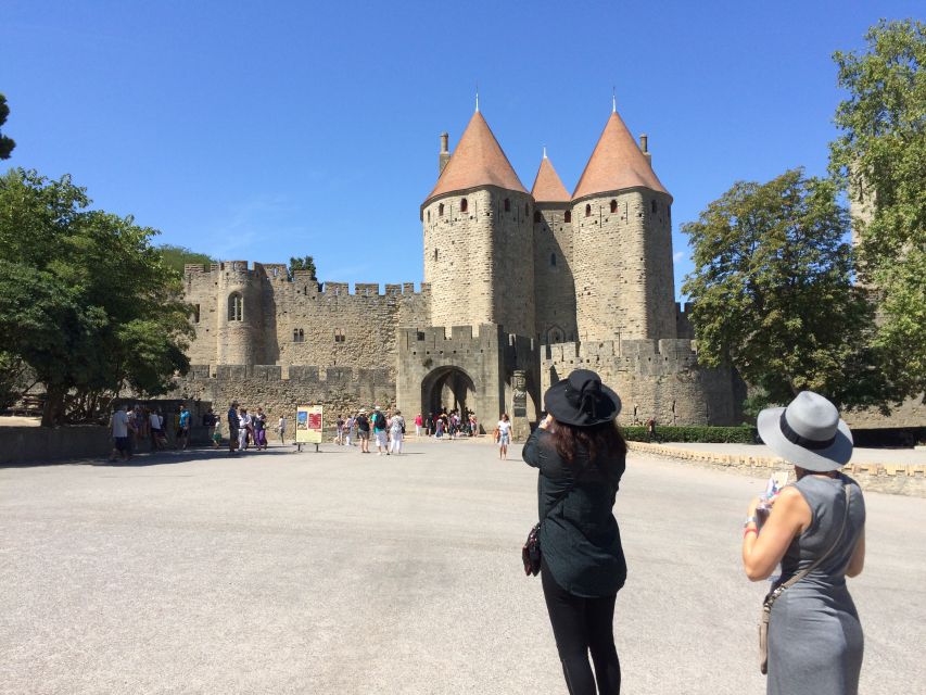 From Carcassonne:Lastours Castles & Carcassonne Guided Tour - Lastours Castles