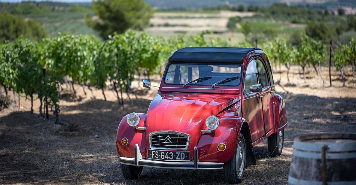 From Montpellier: Winery Tour in a Vintage Citroën 2CV - Pickup Locations