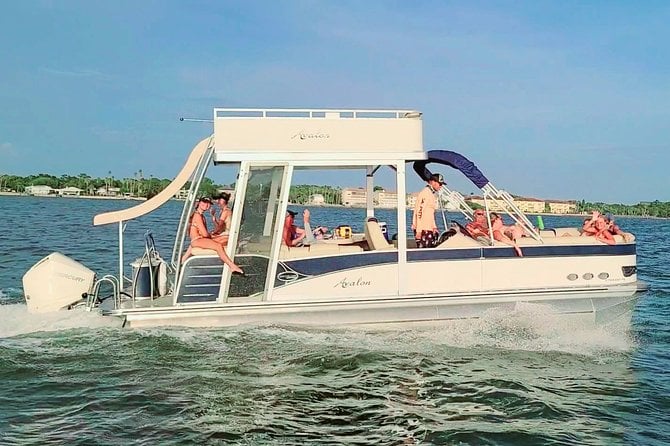 Half-Day Private Boating On Platinum Funship - Clearwater Beach - Exploring Barrier Islands and Beaches