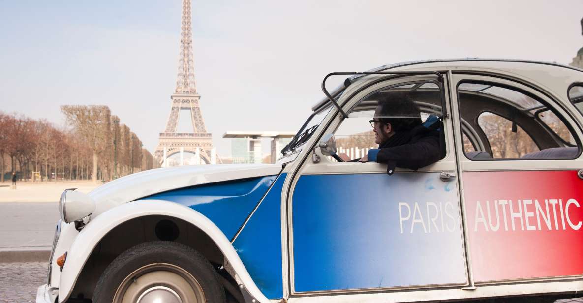 Highlights of Paris: Private 6-Hour Vintage 2CV Tour - Itinerary Highlights
