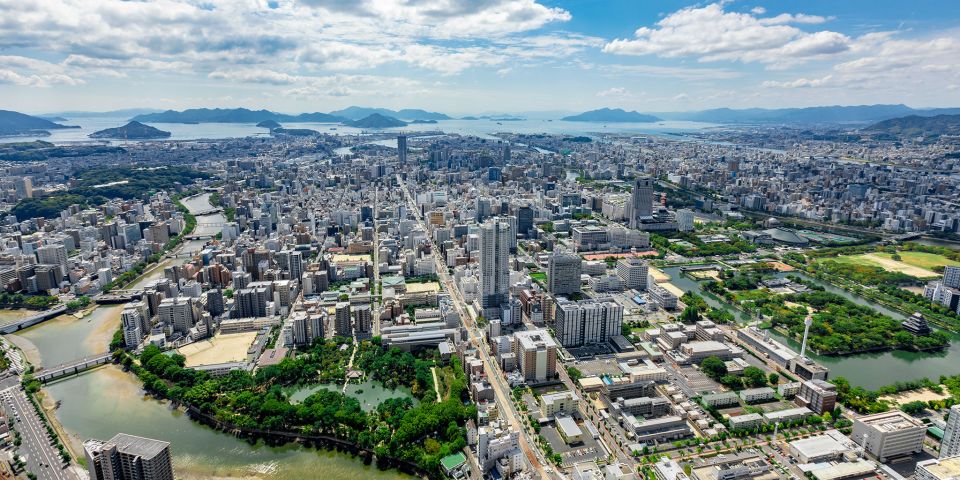 Hiroshima:Helicopter Cruising - Highlights of the Tour