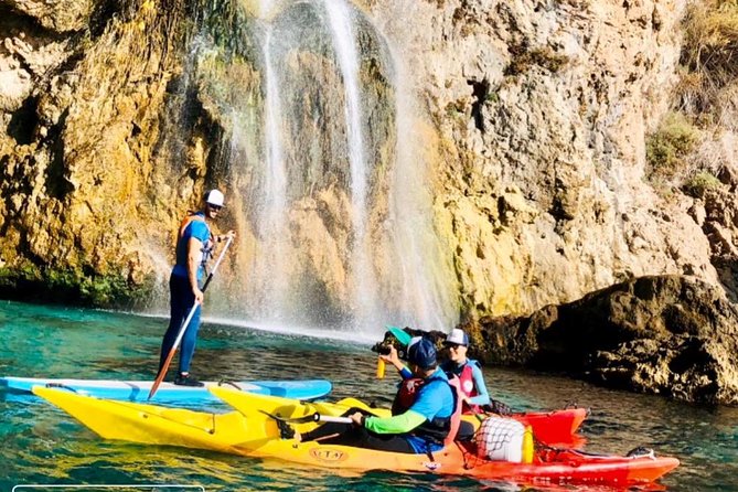Kayak Route Cliffs of Nerja and Maro - Maro Waterfall - Meeting and End Point
