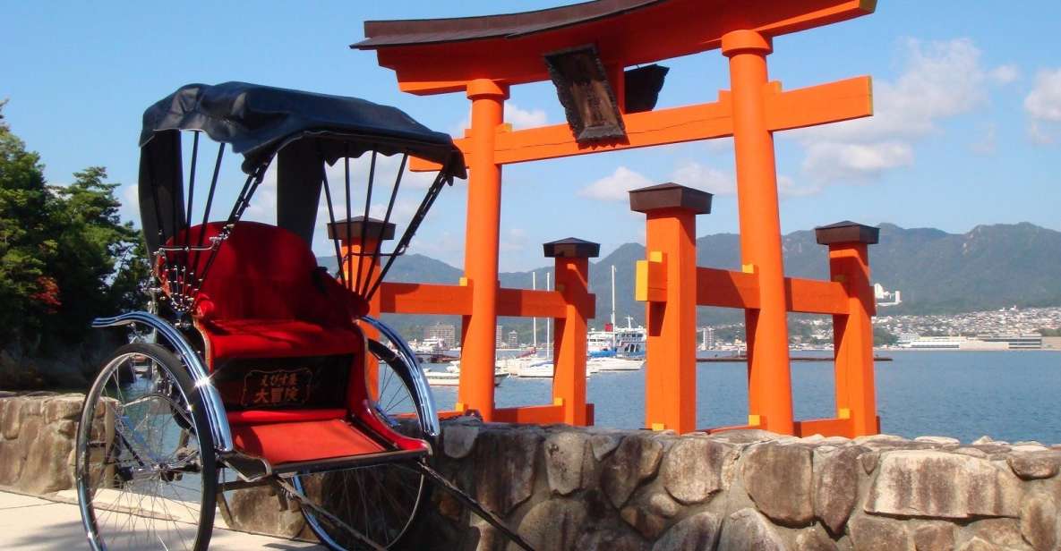 Miyajima: Private Rickshaw Tour to Itsukushima Shrine - Charming Streets and Shops