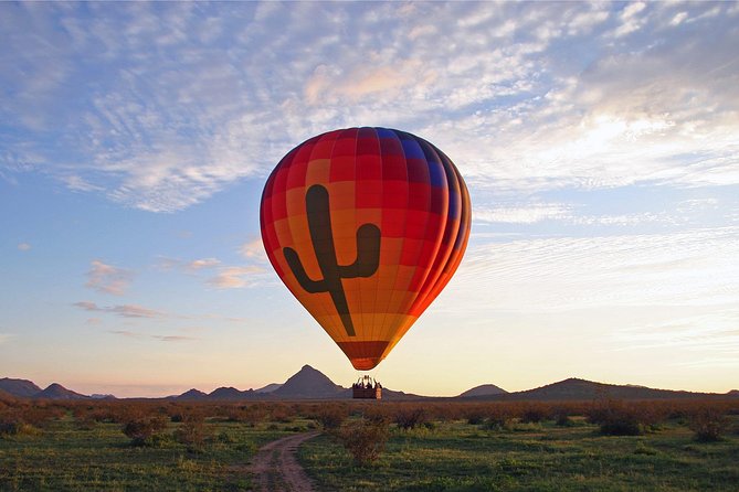 Morning Hot Air Balloon Flight Over Phoenix - Floating Over the Sonoran Desert
