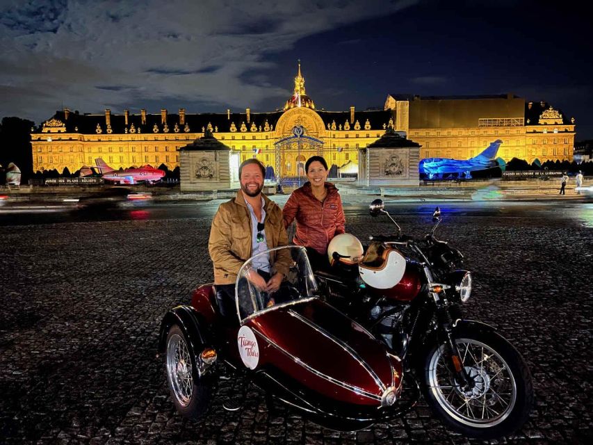 Paris by Night Sidecar Tour - Highlights of the Tour
