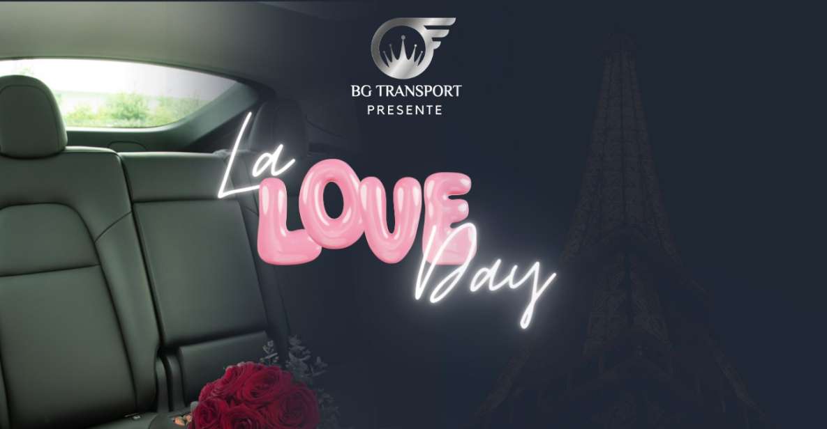 Paris: Love Day for Couples - Luxury Inclusions
