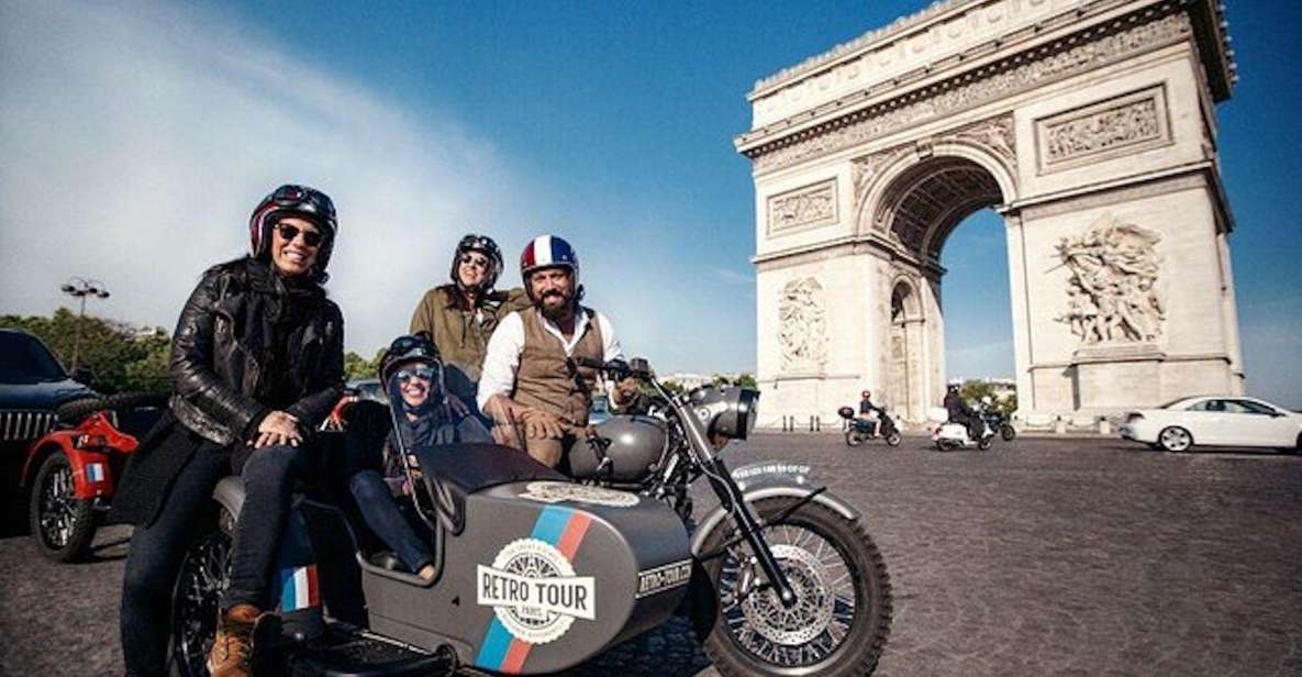 Paris Premium & Private Highlights City Tour on Sidecar - Booking Details