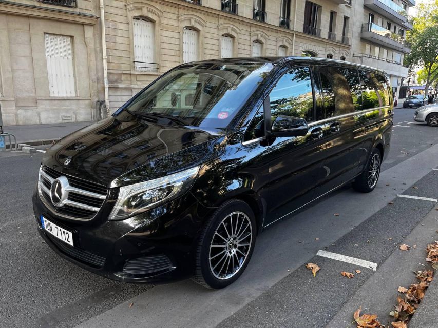 Paris: Private Chauffeur Service - Hourly Service Options - Chauffeur and Vehicle Details
