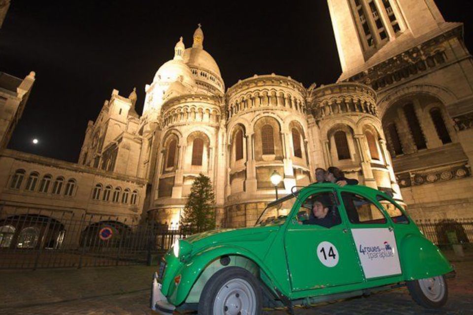 Paris: Private Guided City Tour at Night in Citroën 2CV - Personalized Itinerary and Interests
