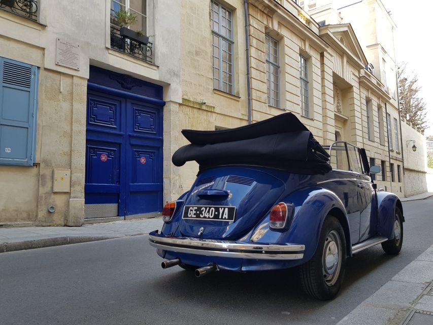 Paris: Private Guided City Tour by Classic Convertible Car - Highlights of the Experience