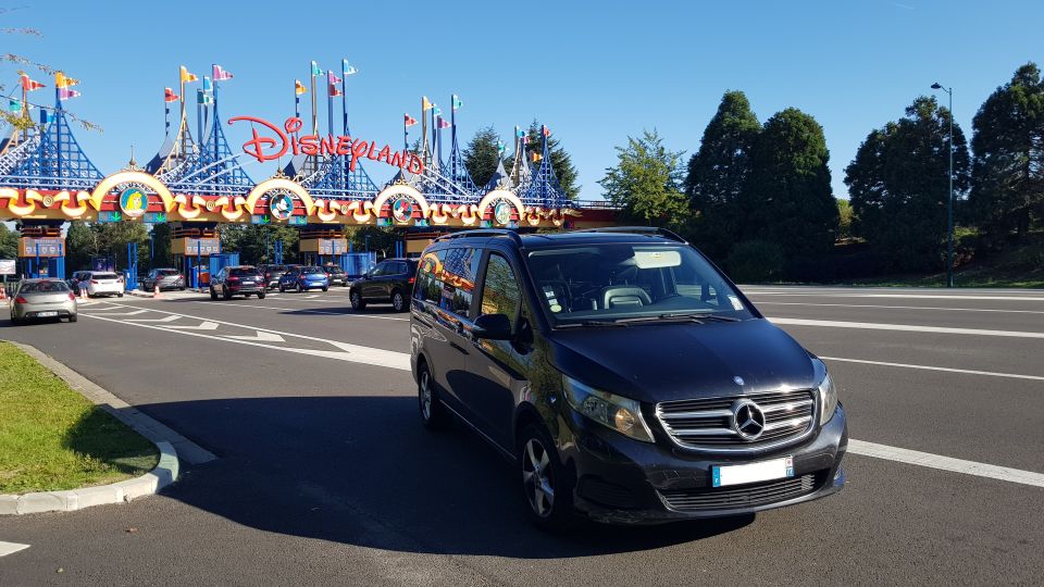 Paris: Private Transfer From CDG Airport to Disneyland - Highlights