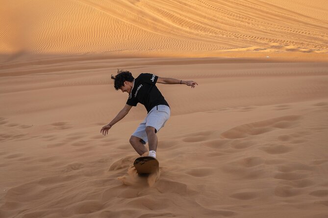 Premium Red Dunes Bashing With Quad Bike, Camel, Falcon &Vip Camp - Pickup and Transportation
