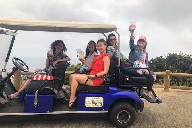 Private Guided Golf Cart Tour of Avalon - Pebbly Beach Adventure
