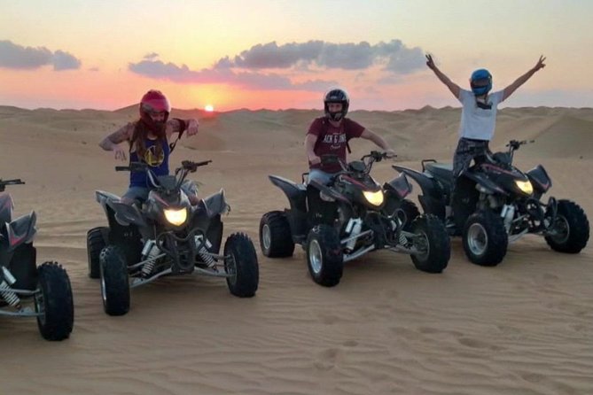 Private Quad Bike Tour Through Deep Desert in Dubai - Exploring the Dunes