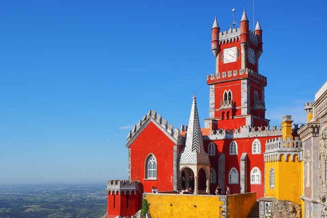 Sintra Small Group Tour From Lisbon: Pena Palace Ticket Included - Pena Palaces Colorful Architecture