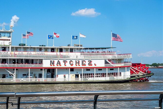 Steamboat Natchez VIP Jazz Dinner Cruise With Private Tour and Open Bar Option - Gourmet Louisiana-Style Dinner