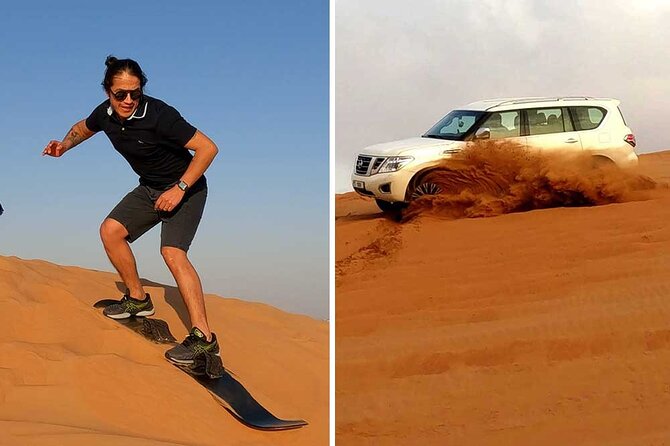 Thrilling Desert Safari Dubai, Sand Surf, Optional Camp Dinner - Picturesque Desert Vistas