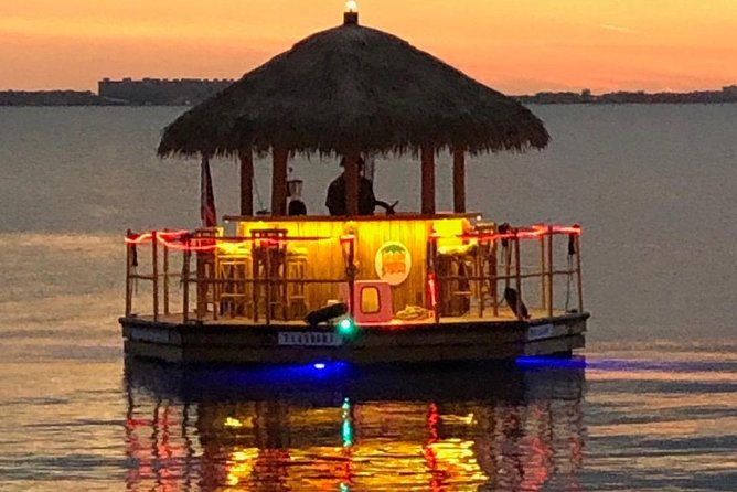 Tiki Boat - Clearwater - The Only Authentic Floating Tiki Bar - Maximum Capacity and Group Size