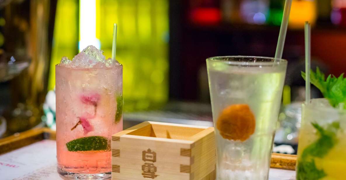 Tokyo: Luxury Sake, Cocktail, and Whiskey Pairing Tour - Duration and Group Size
