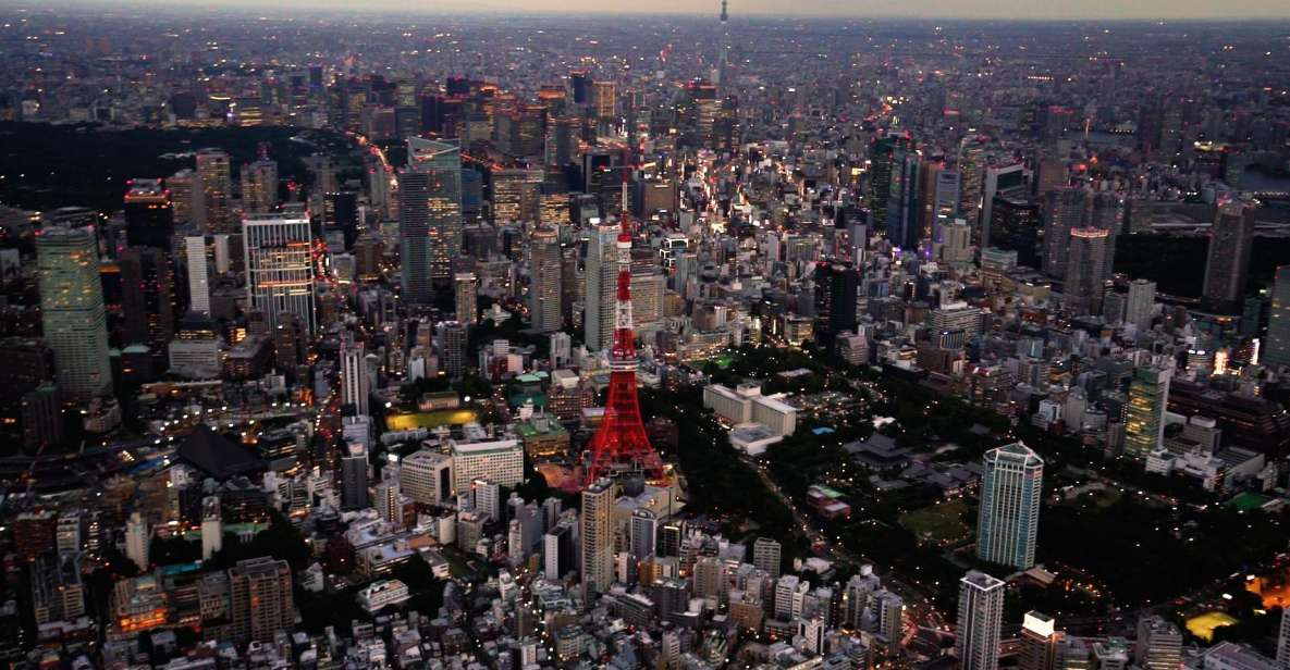 Tokyo Sightseeing Helicopter Tour for 5 Passengers - Highlights
