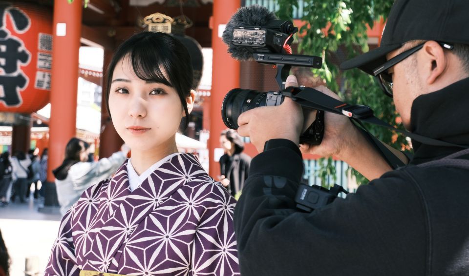 Tokyo: Video and Photo Shoot in Asakusa With Kimono Rental - Highlights of the Package