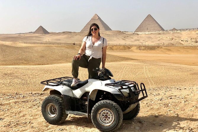 VIP Private Tour Giza Pyramids, Sphinx , Camel Ride and Quad Bike - Upgrade Options Available