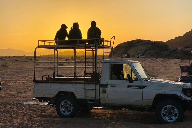Wadi Rum Full Day Jeep Tour + Overnight & Dinner in Bedouin Camp - Highlights of the Tour