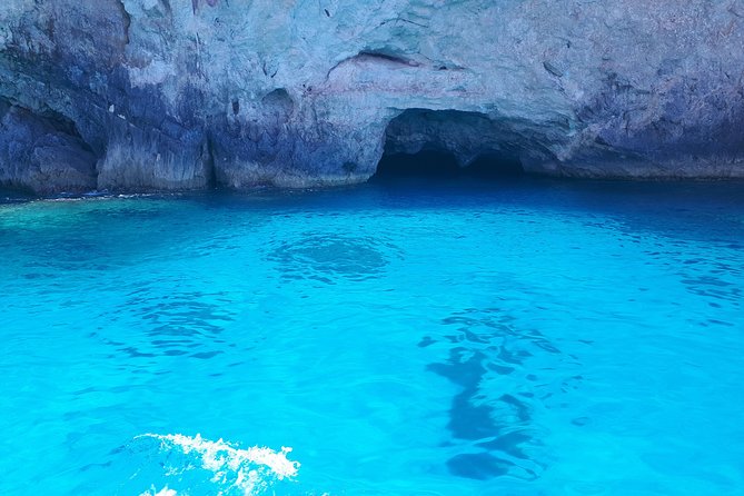 Zakynthos : One Day Small Group Tour to Navagio Beach Blue Caves & Top View - Included Features