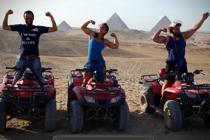 1 Hour ATV at Giza Pyramids From Cairo - Meeting and Pickup Details