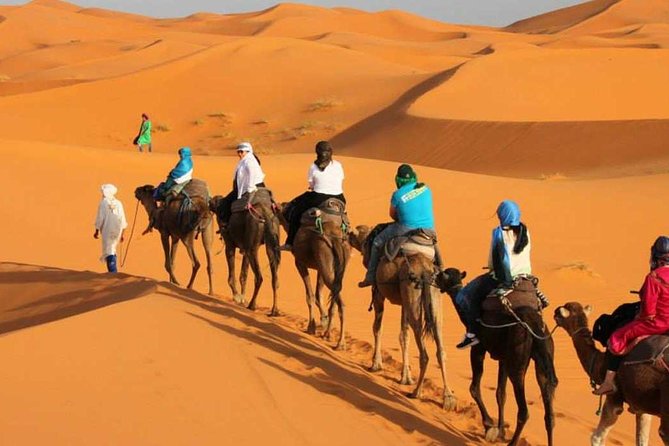 3 Days Desert Tour From Marrakech To Merzouga Dunes & Camel Trek - Trekking Through the High Atlas Mountains