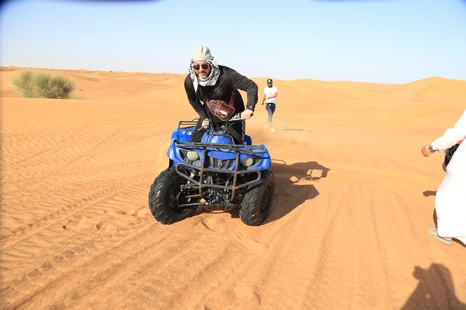 4-Hour Morning Red Sand Safari With Camel Ride & Sand Boarding - Dune Bashing Experience