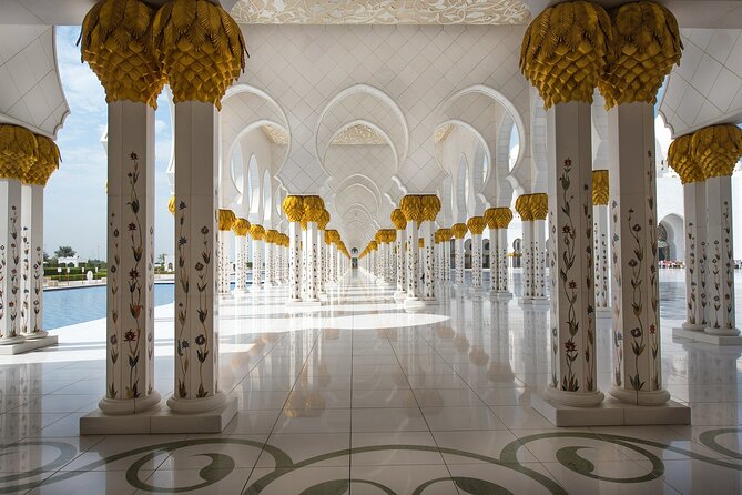 Abu Dhabi City Tour With Grand Mosque, Emirates Palace and Qasr Al Hosn - Emirates Palace and Etihad Tower