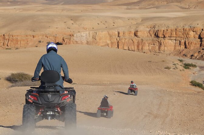 Agafay Desert & Atlas Mountains Quad Biking Tour From Marrakech - Tour Equipment and Vehicles