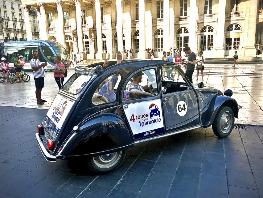 Bordeaux: Private Tour in a Citroën 2CV 3h - Highlights