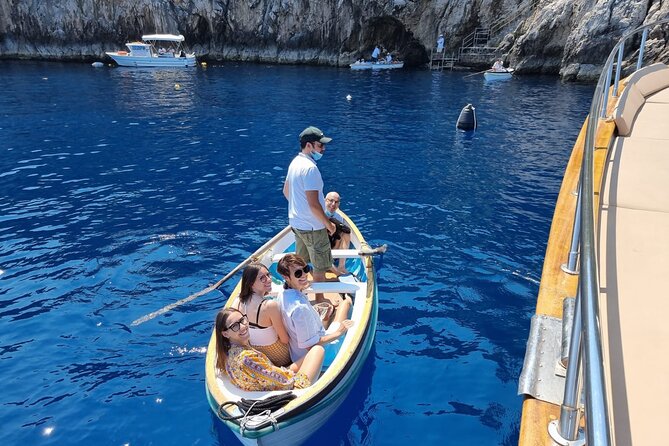 Capri Blue Grotto Small Group Boat Day Tour From Sorrento - Boat Tour Around Capri