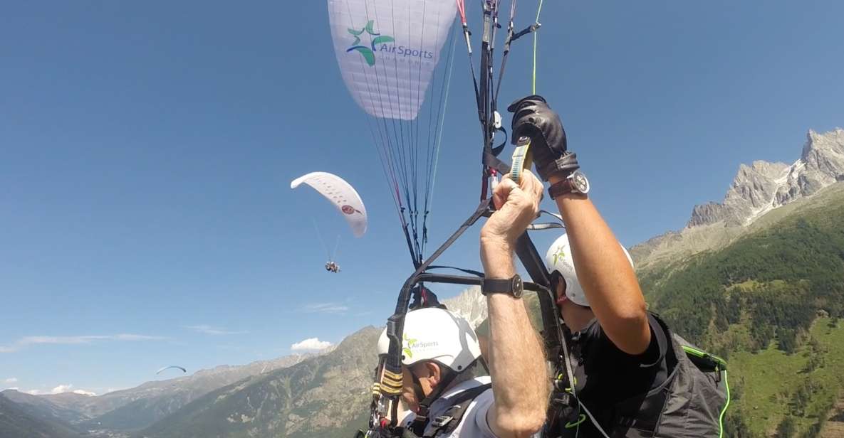 Chamonix and Paragliding Tour - Booking Process
