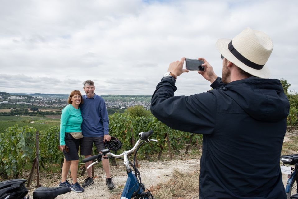 Champagne: E-Bike Champagne Day Tour With Tastings and Lunch - Charming Village of Hautvillers