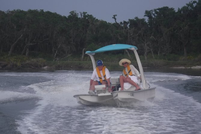 Drive Your Own 2 Seat Fun Go Cat Boat From Collier-Seminole Park - Meeting and Pickup