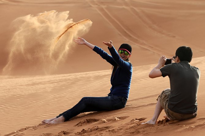 Dubai: Adventure Evening Desert Safari, Camel Ride, Shows & BBQ Dinner - Majestic Camel Encounters