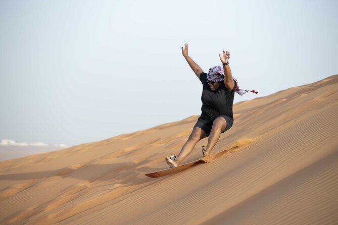 Dubai Half-Day Red Dunes Bashing With Sandboarding, Camel &Falcon - Suitability and Accessibility
