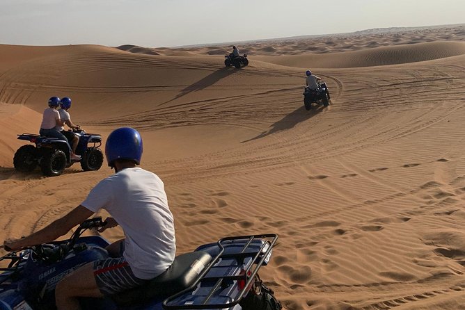 Dubai: Unique SUNSET Quad Bike Red Dunes Safari - Restrictions and Requirements