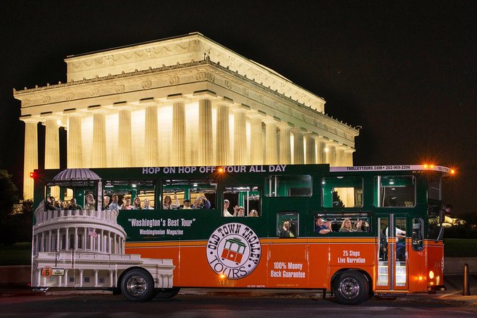Experience Washington DCs Monuments by Moonlight on a Trolley - Accessibility and Amenities