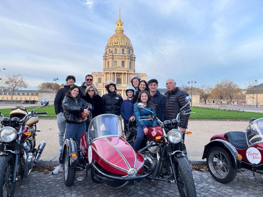 Explore Paris in Style: Custom Sidecar Tours - Iconic and Hidden Landmarks