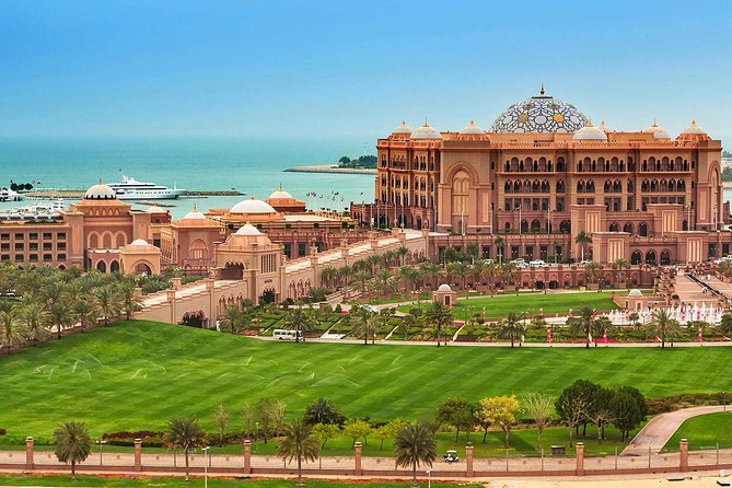 From Abu Dhabi: Grand Mosque, Qasr Al Watan Palace & Etihad Tower - Etihad Towers and Observation Deck