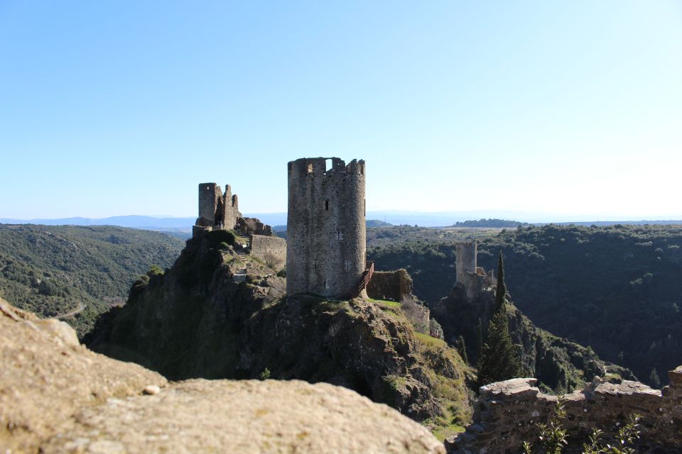 From Carcassonne:Lastours Castles & Carcassonne Guided Tour - Panoramic Viewpoint