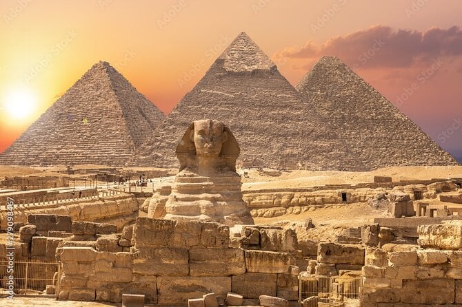Giza Pyramids, Sphinx, Saqqara, and Dahshur - Pickup and Drop-off