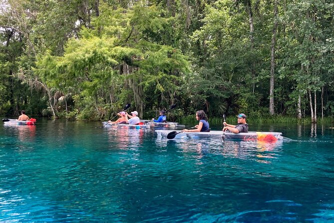 Glass Bottom Kayak Tours of Silver Springs - Additional Information