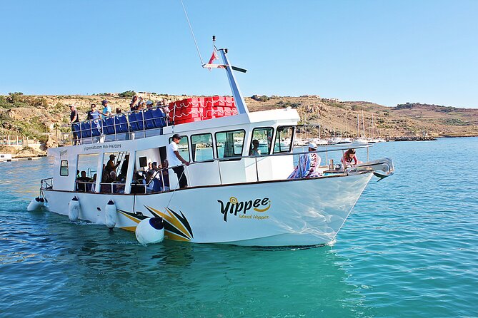 Gozo Tuk Tuk Chauffered Tour W/Crossing & Return by Yippee Island Hopper Boat - Gozitan Lunch and Beverages